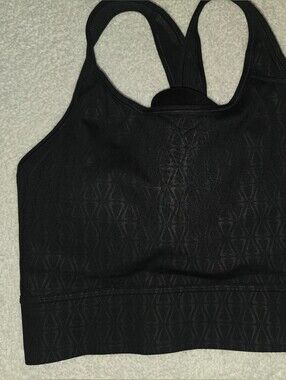 Nike Swoosh Medium Support Sports Bra Womens  Padded Racerback Large